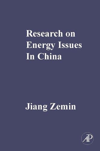 Research on energy issues in China