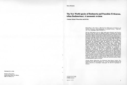 A revised subdivision and bibliographical survey of Dendrochilum (Orchidaceae)