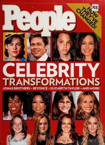 Celebrity transformations