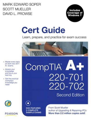 CompTIA A+ 220-701 and 220-702 cert guide