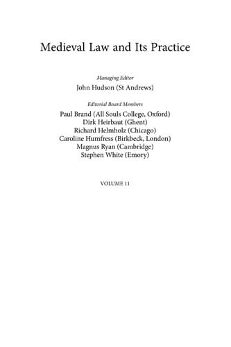 Legal procedure and practice in medieval Denmark