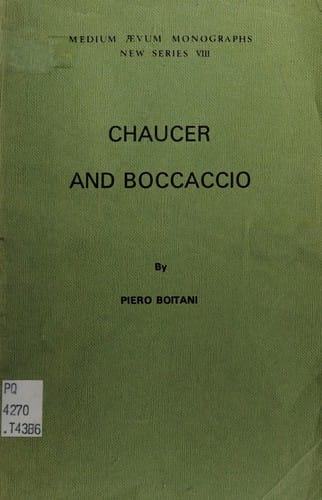Chaucer and Boccaccio