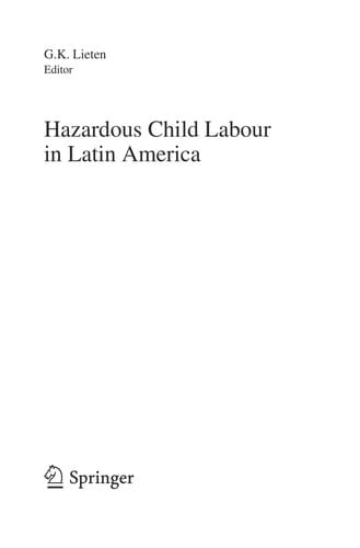 Hazardous Child Labour in Latin America