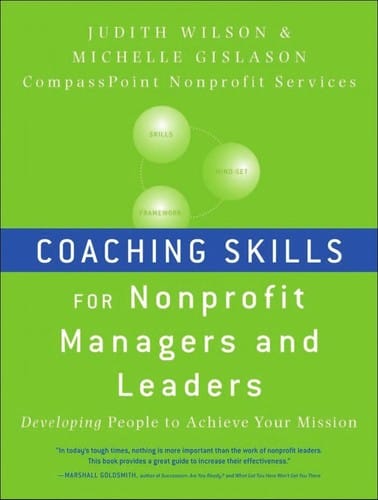 Coaching Skills for Nonprofit Managers and Leaders