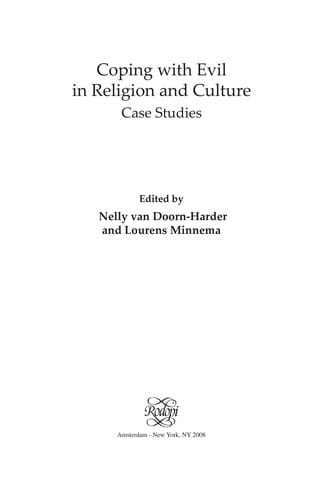 Coping with evil in religion and culture
