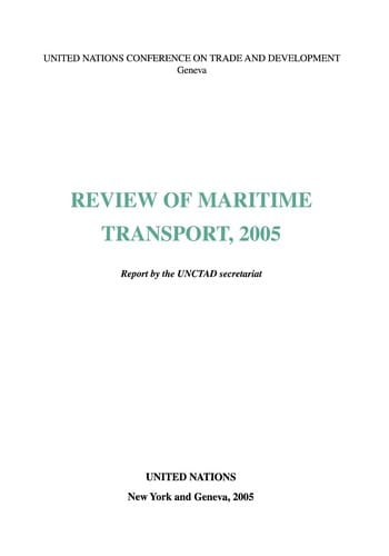 Review of maritime transport, 2005