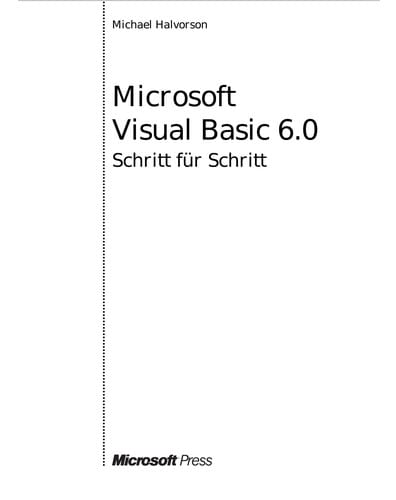 Microsoft Visual Basic 6.0