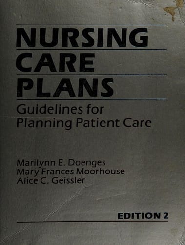 Nursing care plans