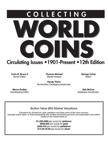 Collecting world coins