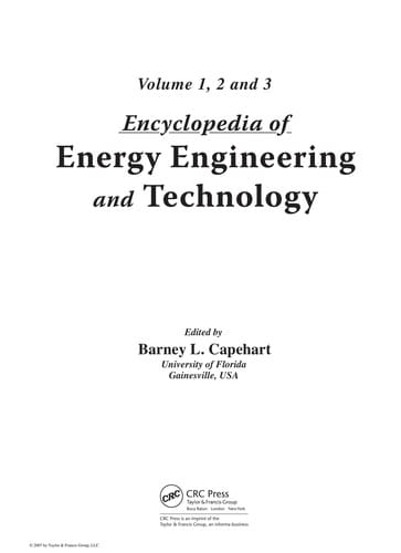 Encyclopedia of energy engineering and technology
