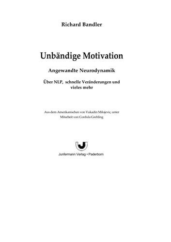 Unba ndige Motivation