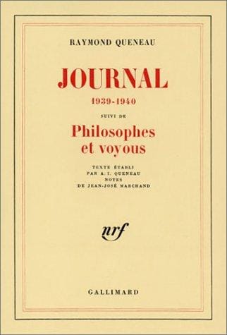 Journal 1939-1940 ; suivi de, Philosophes et voyous