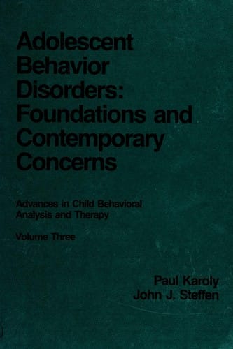 Adolescent behavior disorders