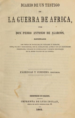 Diario de un testigo de la guerra de África