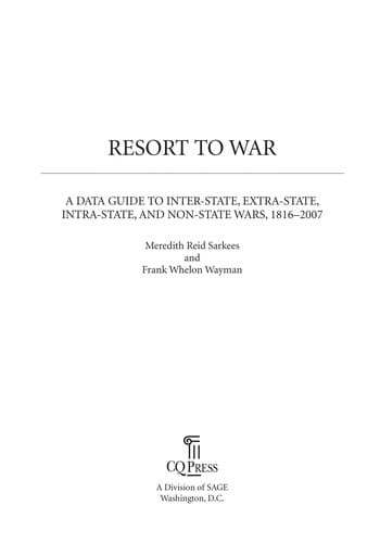 Resort to war