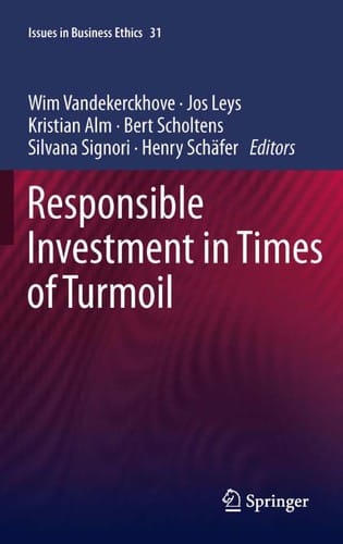 Responsible investment in times of turmoil