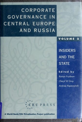 Corporate governance in Central Europe and Russia