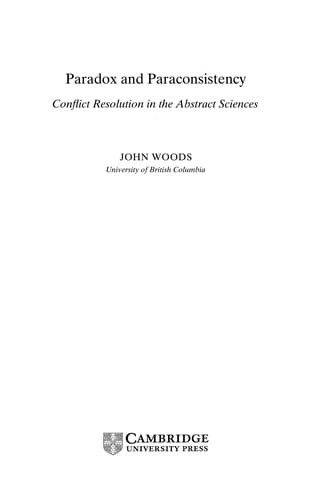 Paradox and Paraconsistency