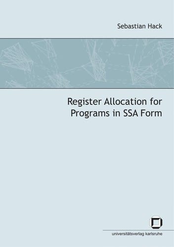 Register allocation for programs in SSA form