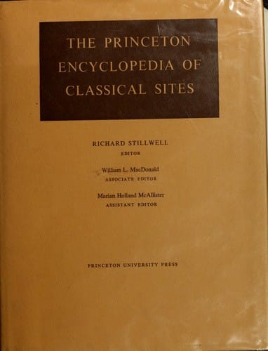 The Princeton encyclopedia of classical sites