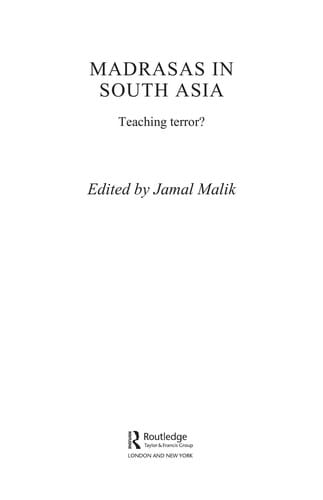 Madrasas in South Asia