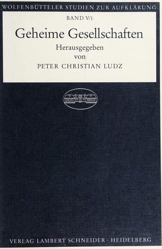 Geheime Gesellschaften