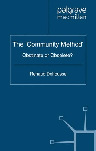 The 'community method'