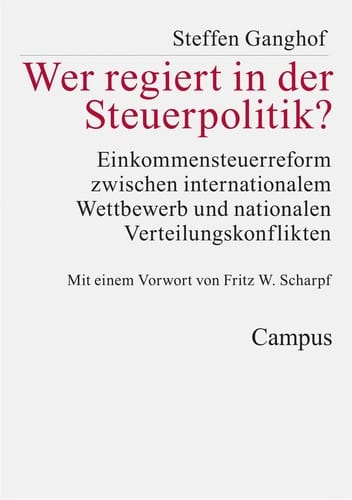 Wer regiert in der Steuerpolitik?