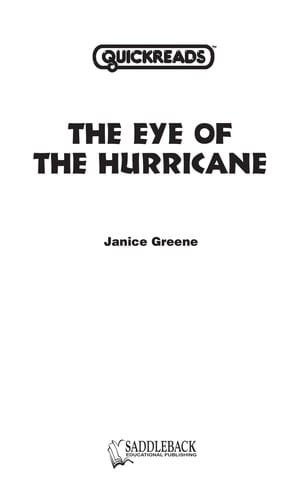The eye of the hurricane