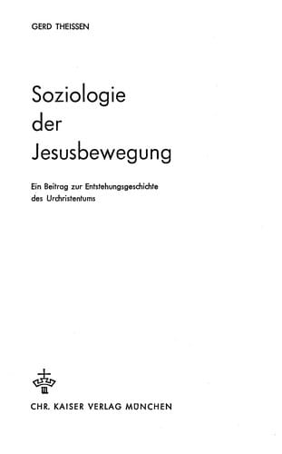 Soziologie der Jesusbewegung