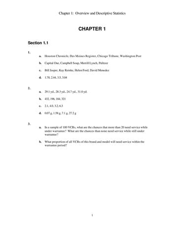 Student solutions manual for Devore's Probability and statistics for engineering and the sciences, seventh edition
