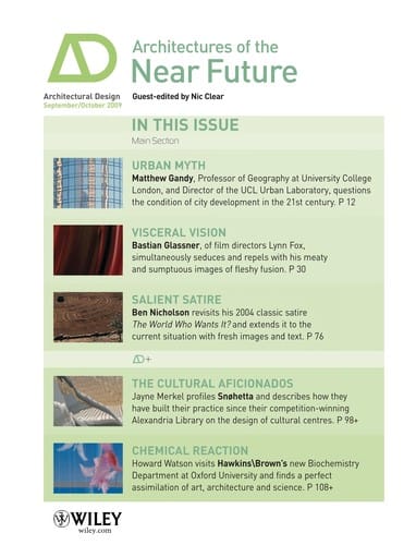 Architecture of the near future