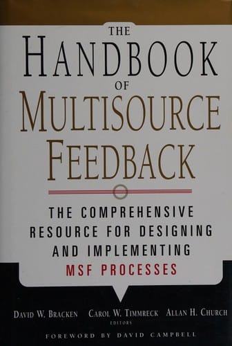 The handbook of multisource feedback