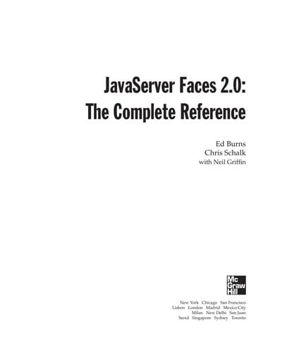 JavaServer faces 2.0