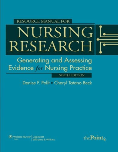 Resource manual for nursing research