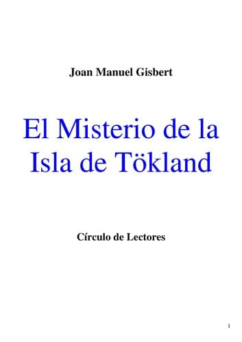 El misterio de la isla de To kland