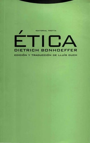 Etica - Dietrich Bonhoeffer