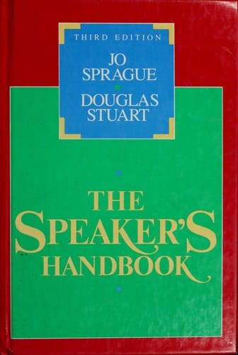 The speaker's handbook