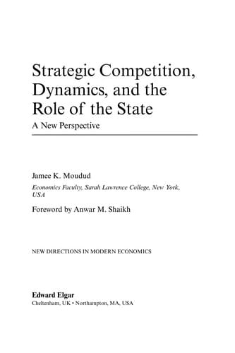 Strategic competition, dynamics, and the role of the state