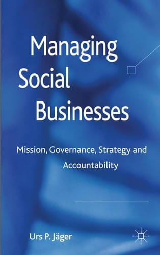 Managing social businesses