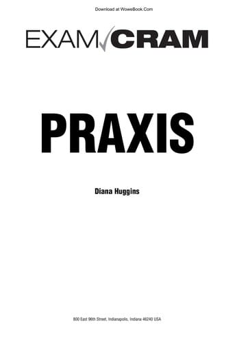 PRAXIS exam cram
