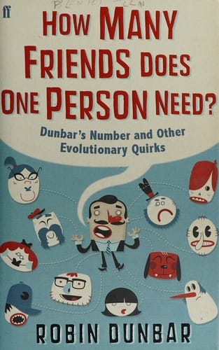 How many friends does one person need?