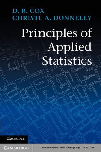 Principles of applied statistics