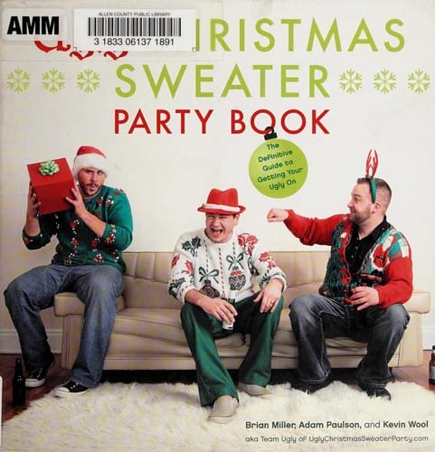 Ugly Christmas sweater party book