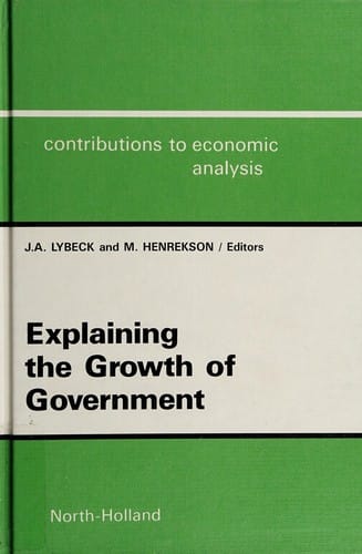 Explaining the growth of government