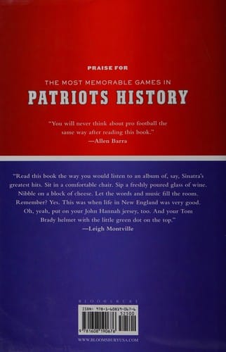 The most memorable games in Patriots history