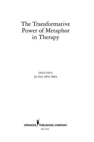 The transformative power of metaphor in therapy