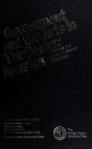 Government and the arts in thirties America