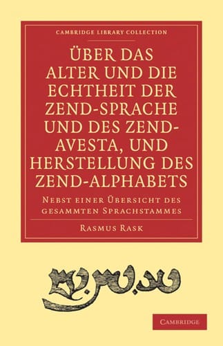 U ber das Alter und die Echtheit der Zend-Sprache und des Zend-Avesta und Herstellung des Zend-Alphabets