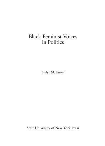 Black feminist voices in politics